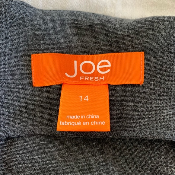 Joe Fresh size 14 grey pencil skirt - Picture 3 of 4